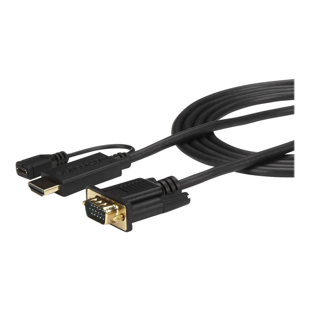 HDMI to VGA Cable 6ft 2m 1080p Active Conversion