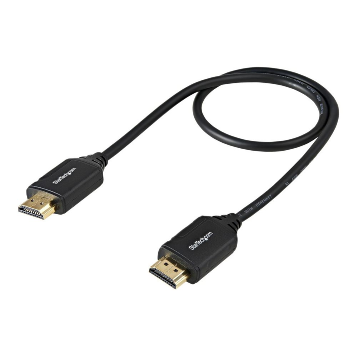 StarTech.com HDMM50CMP HDMI kábel 0,5 M HDMI A-típus (Standard) Fekete (HDMM50CMP)