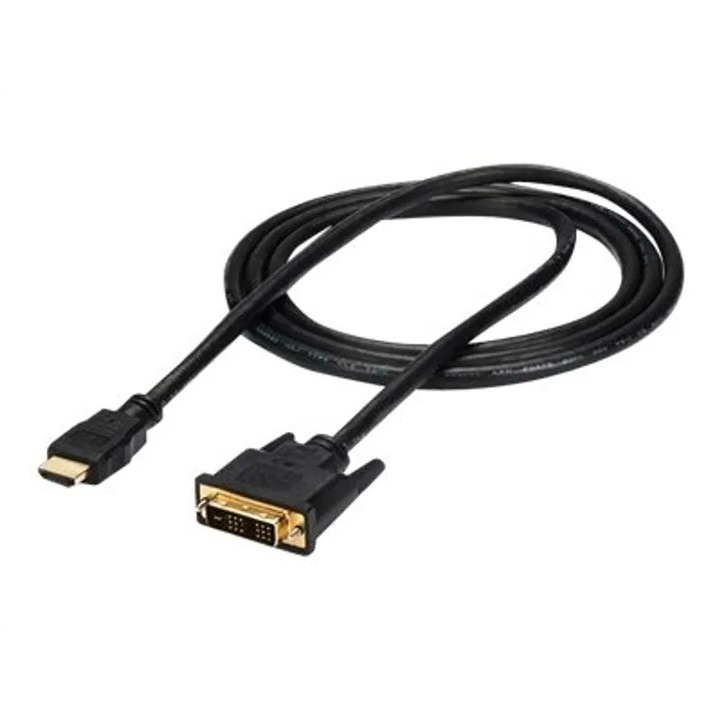 StarTech.com 6ft HDMI to DVI D Adapter Cable - Bi-Directional - HDMI to DVI or DVI to HDMI Adapter for Your Computer Monitor (HDMIDVIMM6) - video cable - 1.83 m (HDMIDVIMM6)