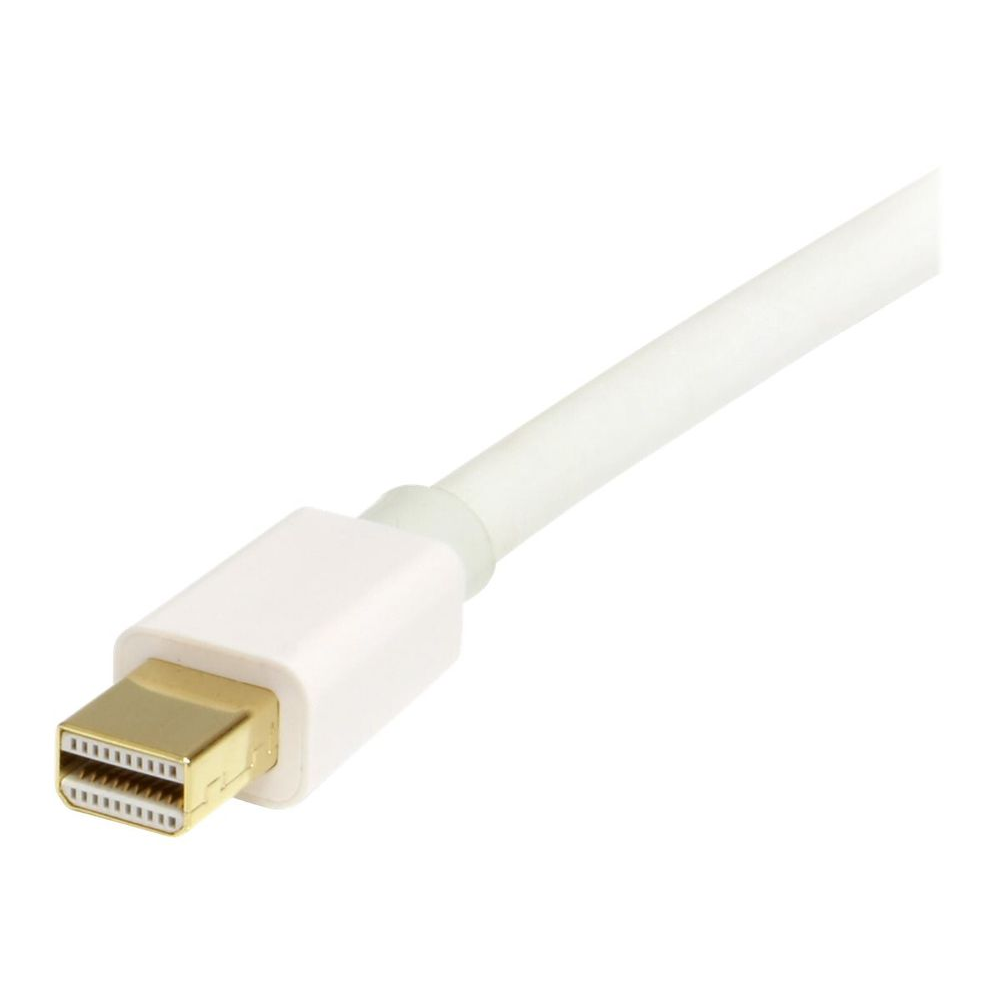 2m 6 ft White Mini DisplayPort to DisplayPort 1.2 Adapter
