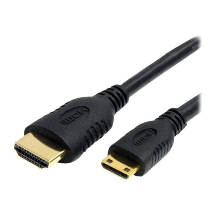 Cablu HDMI - mini HDMI, StarTech, Ethernet, 2 m, Negru
