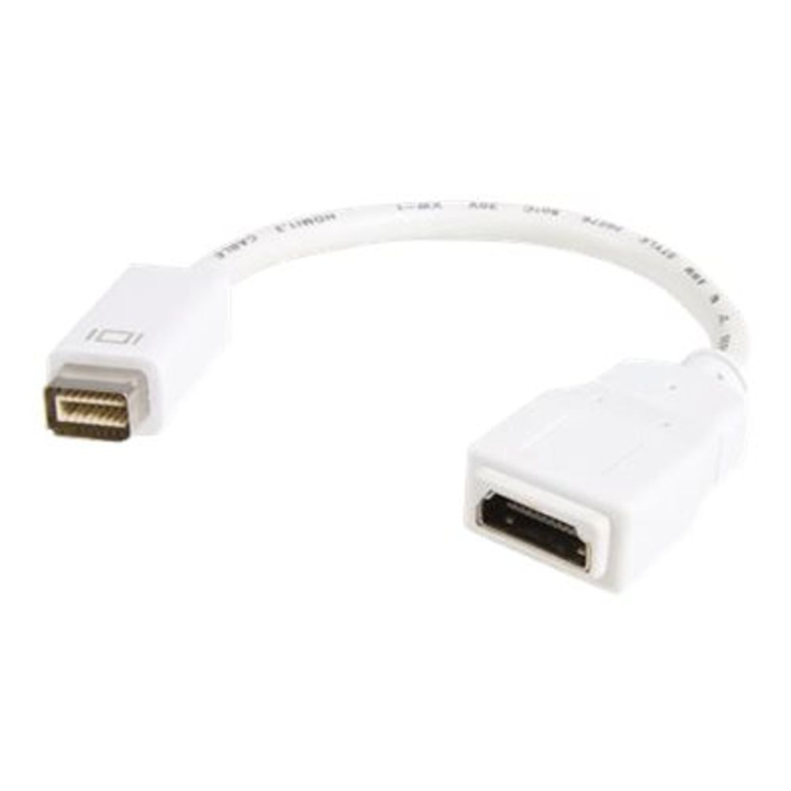 StarTech.com Mini DVI към HDMI видео адаптер за Macbook и iMacs - M/F - MacBook Mini DVI адаптер - Mini DVI към HDMI кабел (MDVIHDMIMF) - видео адаптер - HDMI / DVI - 20 cm (MDVIHDMIMF)