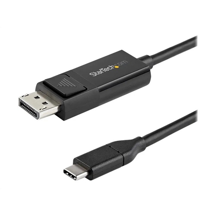 StarTech.com CDP2DP2MBD video átalakító kábel 2 M USB C-típus DisplayPort Fekete (CDP2DP2MBD)