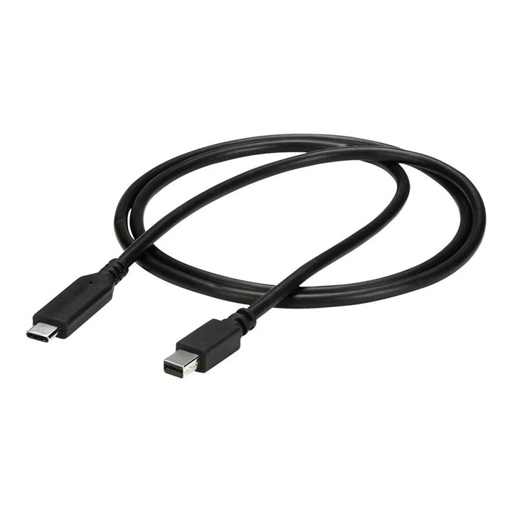 StarTech.com CDP2MDPMM1MB video átalakító kábel 1 M USB C-típus Mini DisplayPort Fekete (CDP2MDPMM1MB)