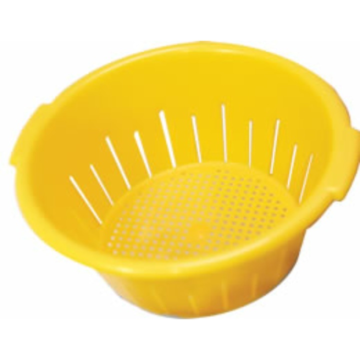 Vas de fructe, Enger, Plastic, 29 x 11 cm, Galben