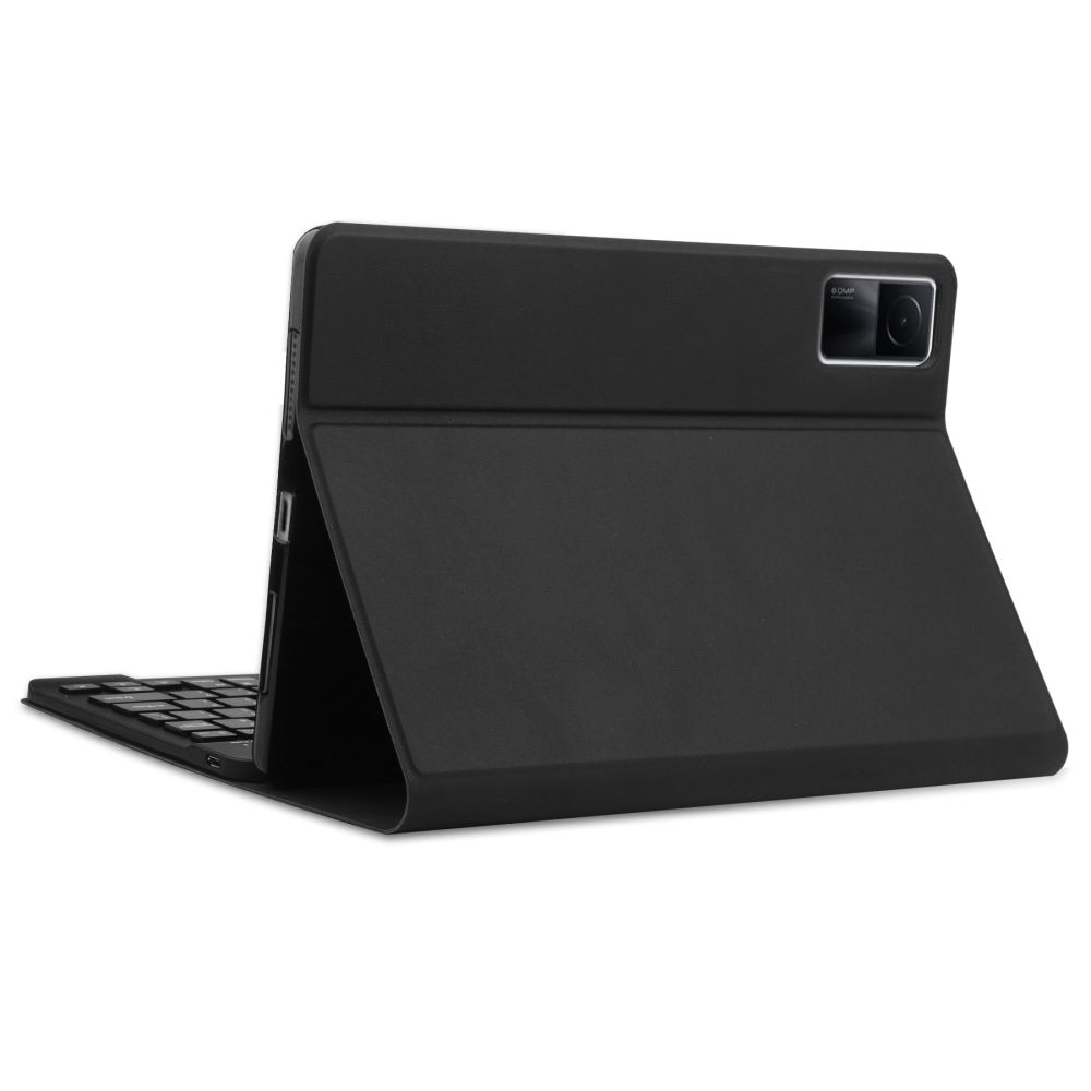 Husa cu tastatura Tech-Protect Smartcase Pen compatibila cu Xiaomi Redmi Pad 10.6 inch Black