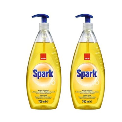 Pachet 2x Detergent de vase Sano Lemon, 700ml - eMAG.ro