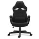 Гейминг стол SENSE7 Knight, текстил, 150 кг, черен