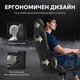 Гейминг стол SENSE7 Knight, текстил, 150 кг, черен