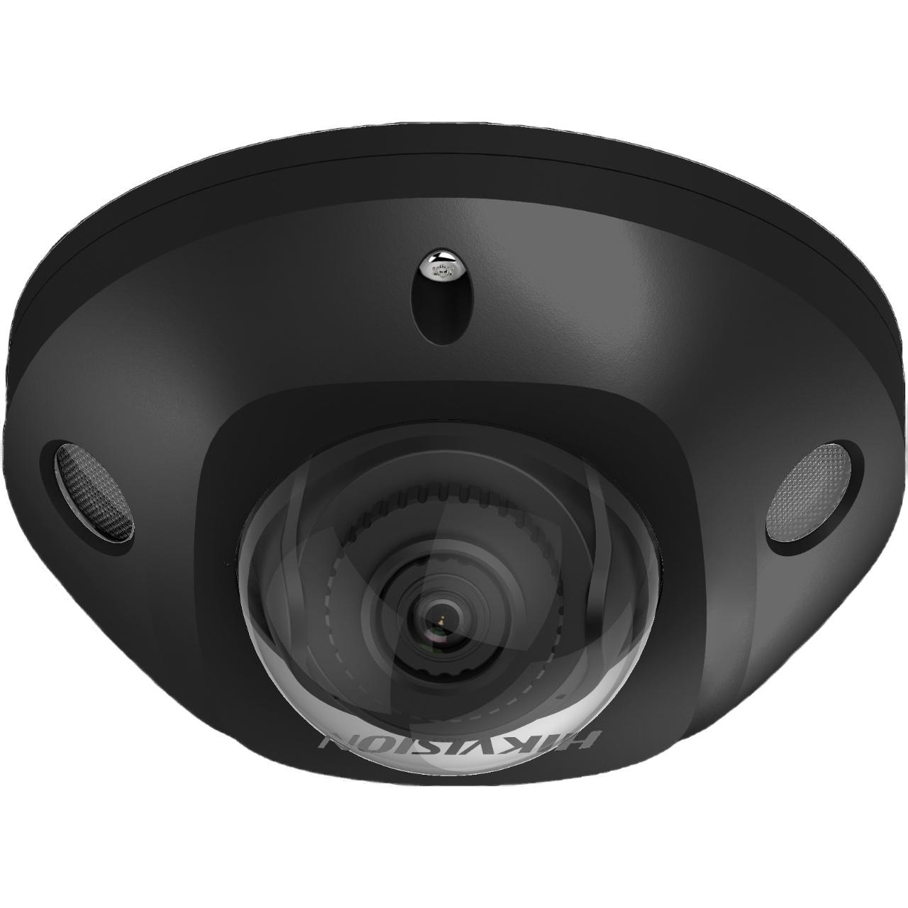 Камера за наблюдение, Hikvision, метал/пластмаса, 25fps, 4MP, черна ...