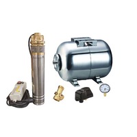 kit complet sistem hidrofor pompa submersibila omnigena skm 10050 rezervor de 50 litri din inox presostat racord 5 cai manometru imagen 45_0_
0