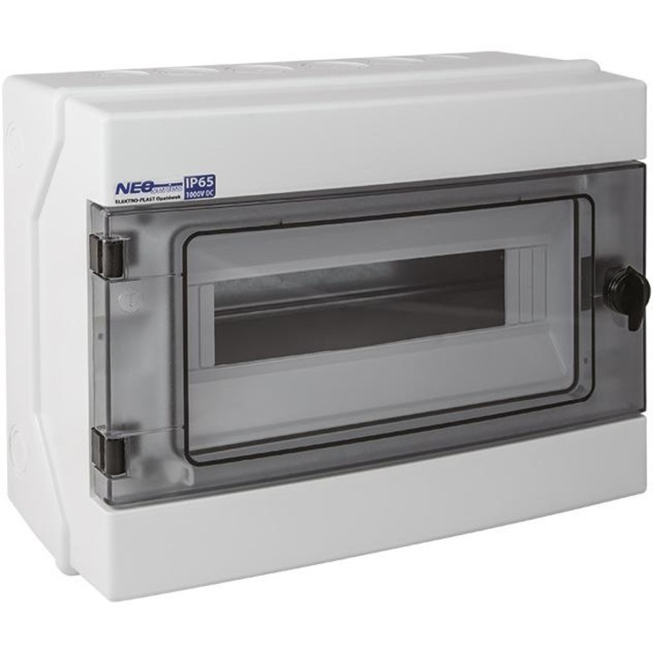 Moduláris hermetikus berendezés, Elektro-Plast Opatówek, ABS, 500V AC, 1000V DC, 1x12cm, Fehér