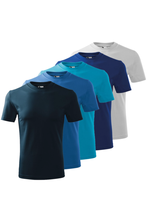 5 db-os unisex póló készlet, többszínű, 110 HEAVY-5M, Többszínű