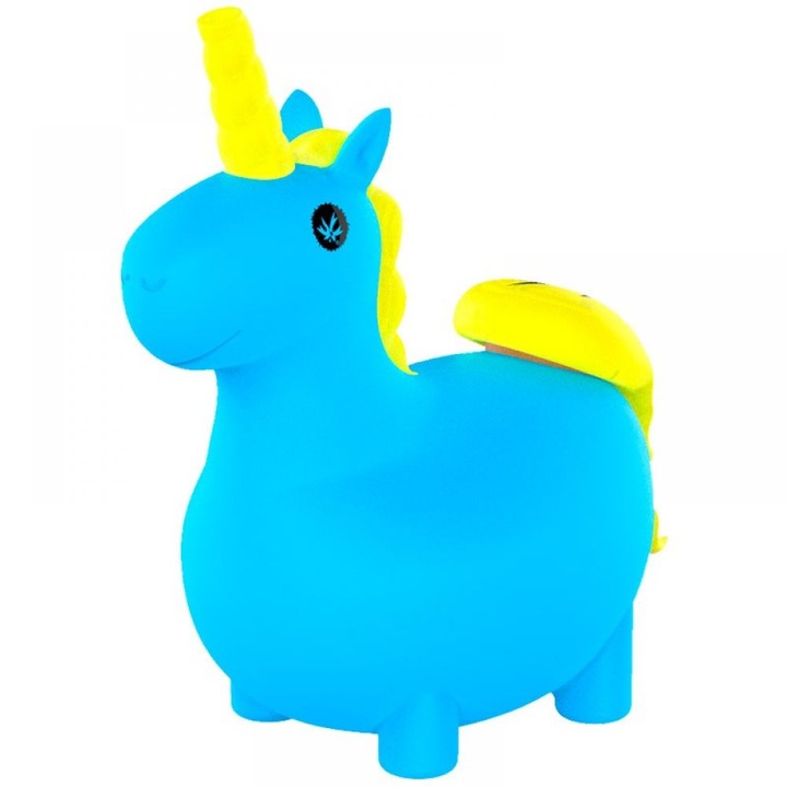 Bong cu filtrare fum cu apa, plante tutun PieceMaker Unicorn Azul, Smoky corn