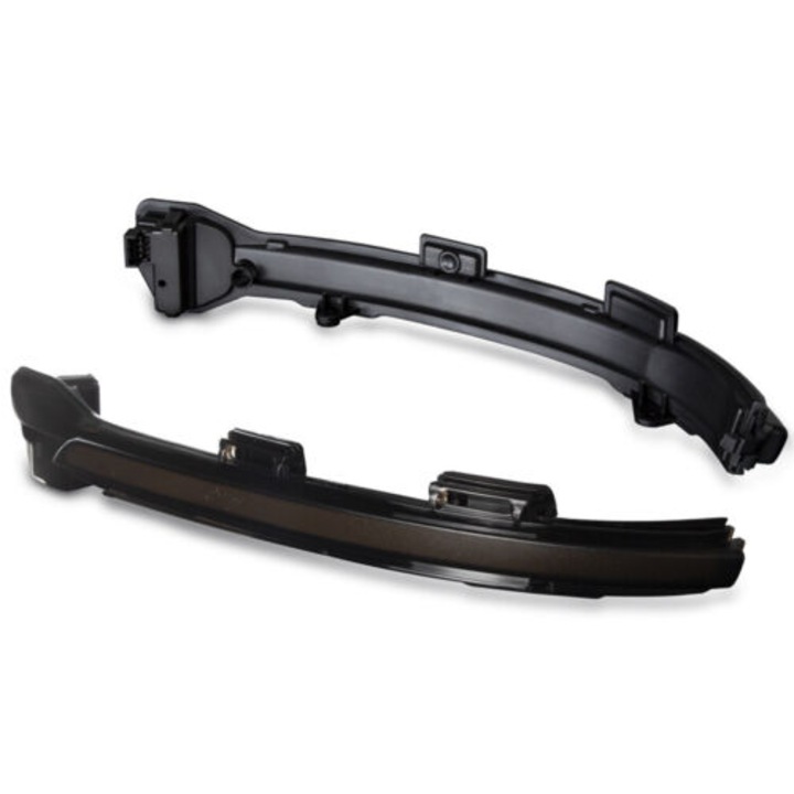 Set de 2 Lampi semnalizare oglinda LED fumurii pentru VW Golf 7, VII, VW Sportsvan din 2014, VW Touran II, 2 din 2015