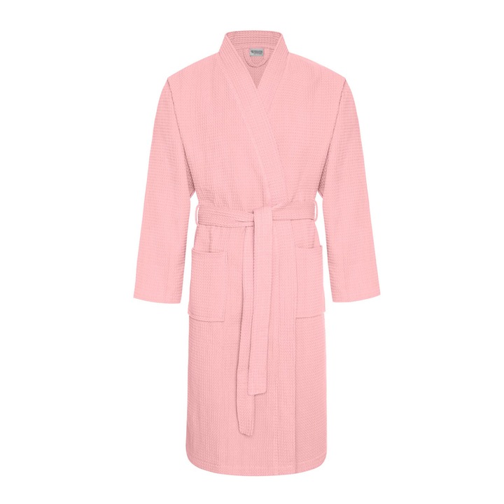 Halat de baie SPIIN A619, Kimono, Bumbac, 280 g/m²