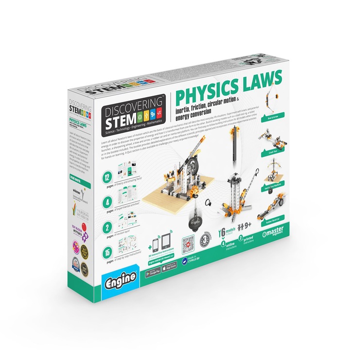 Конструктор Engino STEM, Физични закони