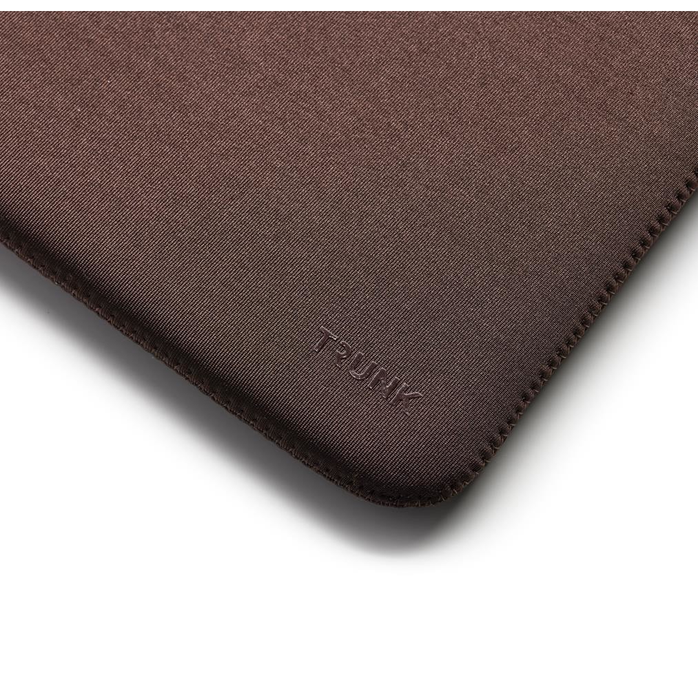 Husa din neopren rezistenta la socuri pentru Macbook Pro 13 si Macbook Air 13 de la modelul 2017 si mai nou, Trunk Laptop Sleeve 2022, maro