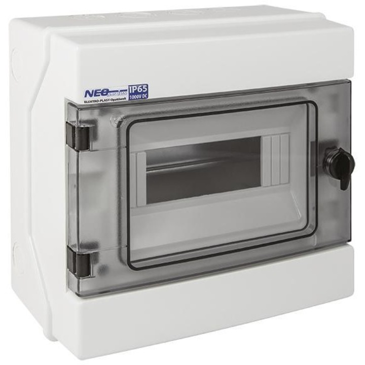 Moduláris hermetikus berendezés, Elektro-Plast Opatówek, ABS, 500V AC, 1000V DC, 1x18cm, Fehér