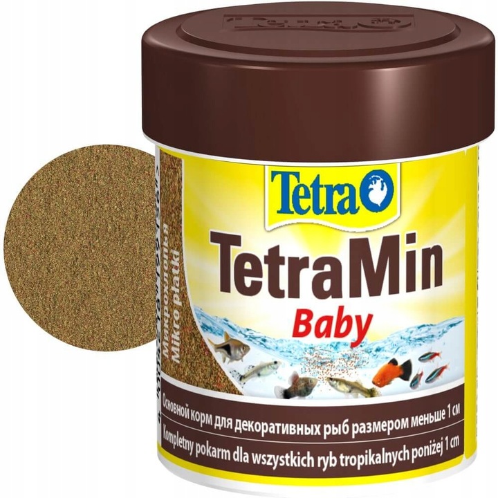 Hrana pesti TetraMin Baby, Tetra, Maro, 66 ml/30 g