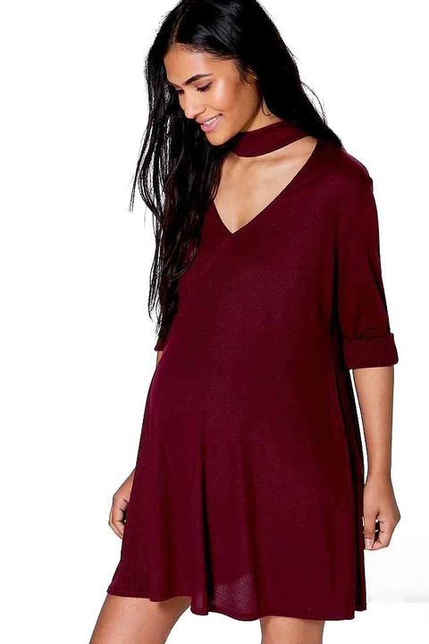 Bluza lunga, visiniu, Visiniu