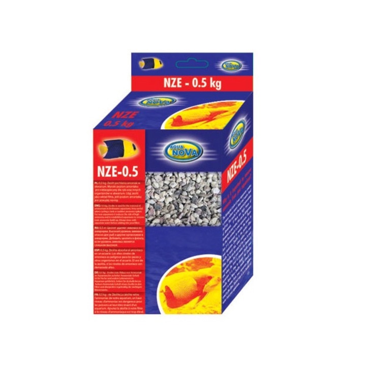 Material filtrant acvariu Zeolite NZE-0.5, Aqua Nova, Bej, 0.5 kg