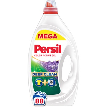 Detergent de rufe lichid Persil Lavanda Gel, 88 spalari, 3,96L