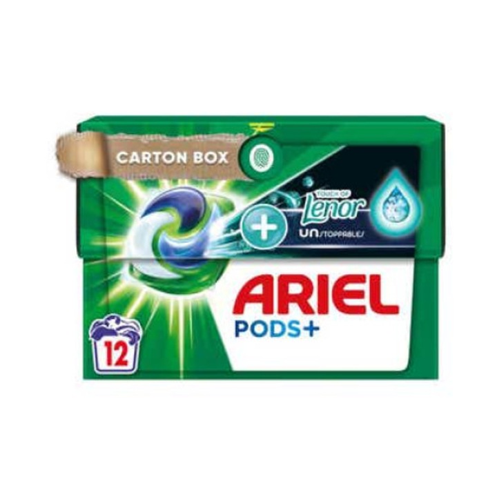 Ariel Detergent Capsule 12Buc Touch Of Lenor