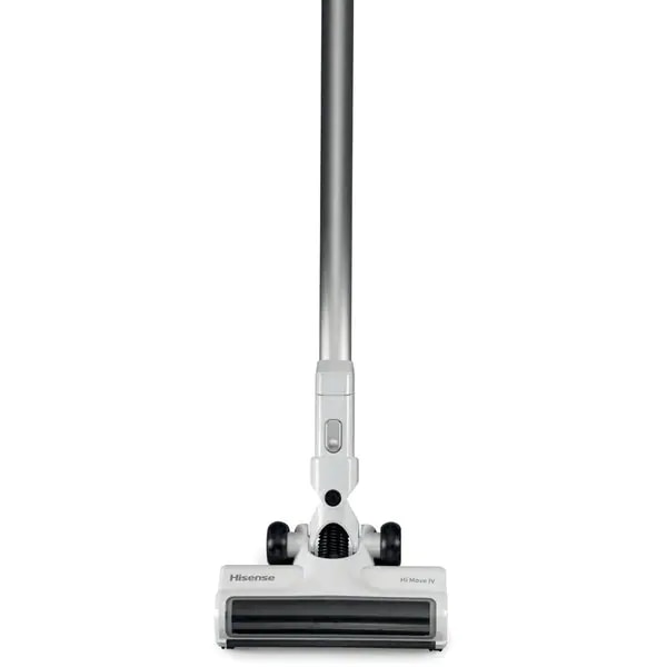 Aspirator vertical HISENSE Hi-Move IV, 0.5l, 21.6V, autonomie max 35 min, alb cu argintiu