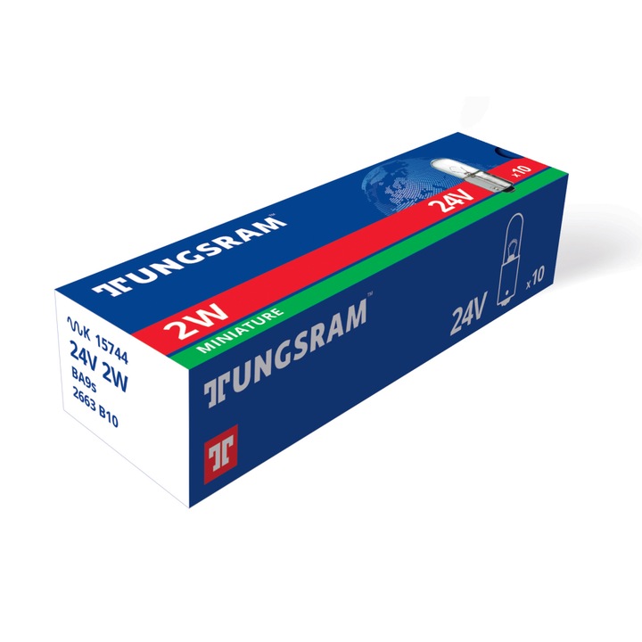 Крушка Tungsram, 12V, P15W, 1143, 93104301