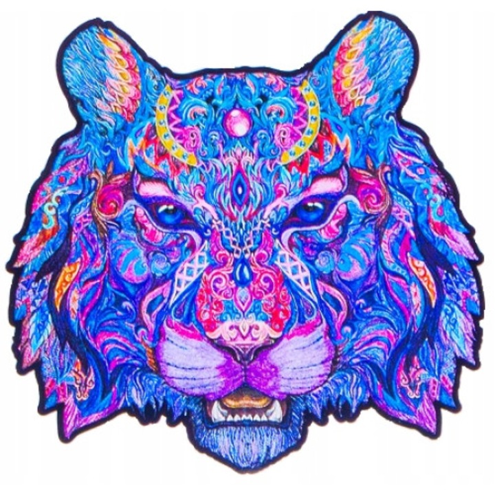 Пъзел за възрастни, Norimpex, Snow Leopard, дърво, многоцветен