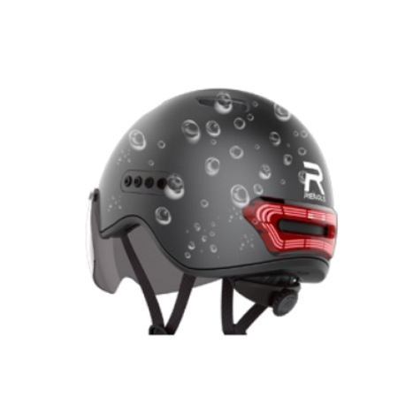 Casca smart ciclism, atv, moto, scuter, schi Bluethoot 5.0, Camera full HD, semnalizare LED, Pes Holding