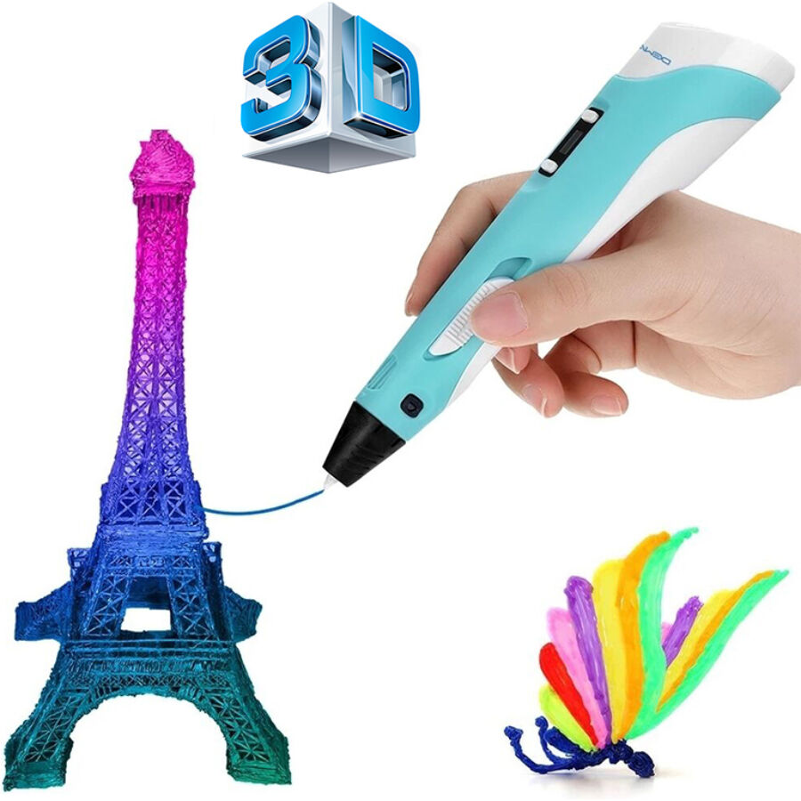 Подарък химикалка за 3D креативен печат с печатаща нишка - eMAG.bg