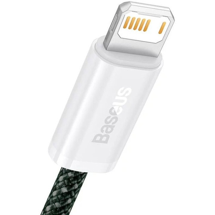 Baseus Dynamic 2 USB - Lightning töltőkábel, 2.4A, 2m, zöld
