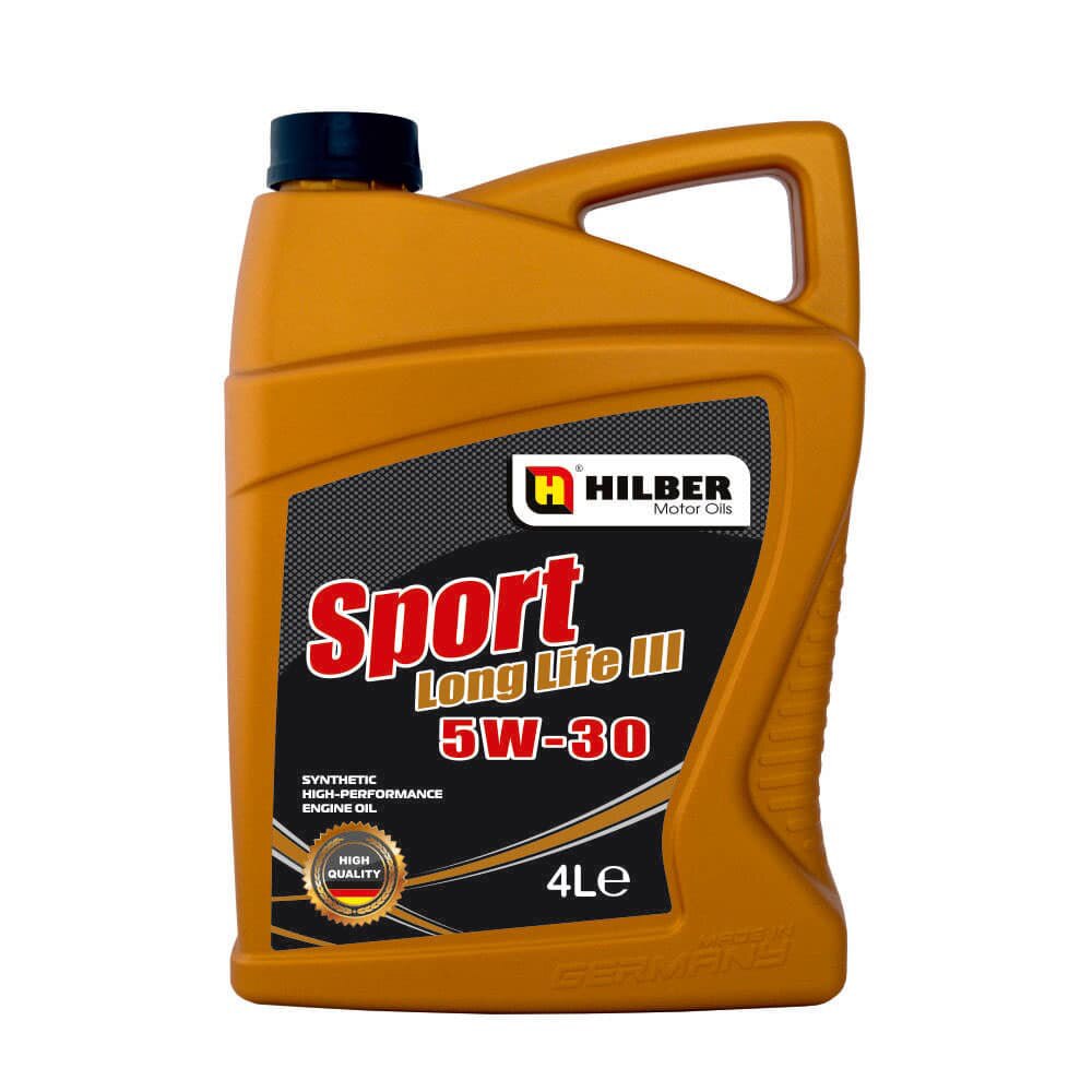 Моторно масло Hilber, Sport 5W-30, LongLife III, 4л - eMAG.bg