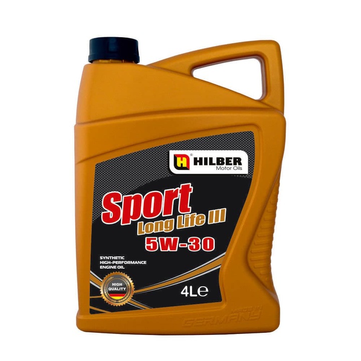 Моторно масло Hilber, Sport 5W-30, LongLife III, 4л