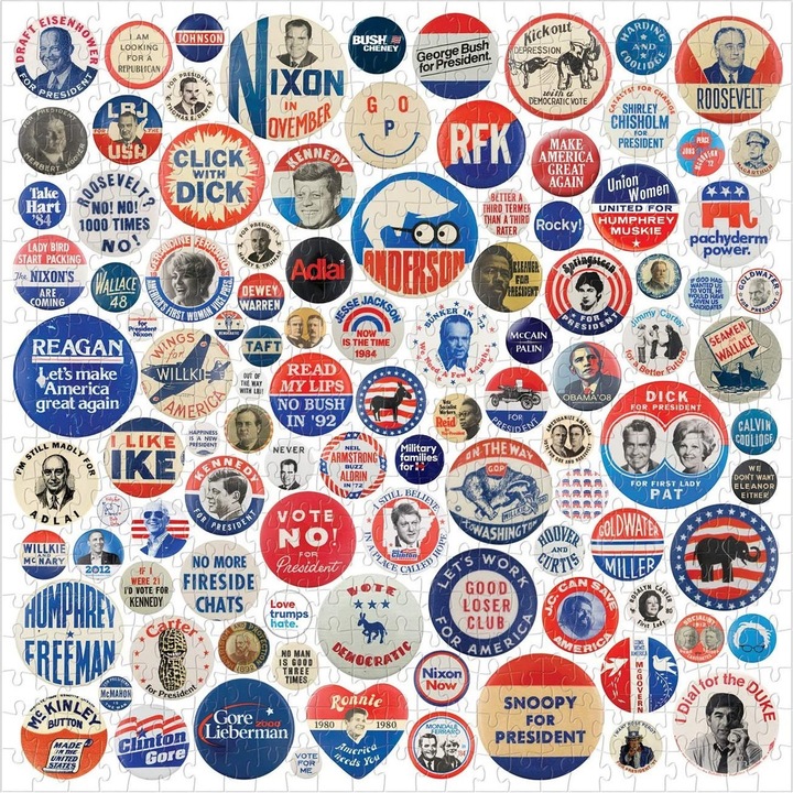 Galison 500 db-os puzzle - Button Up America (66428)