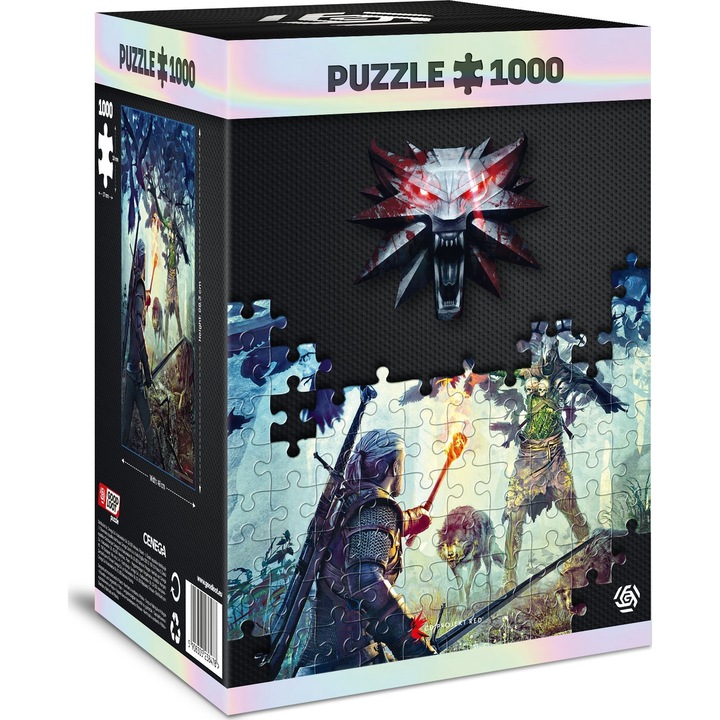 Пъзел The Witcher: Leshen, Good Loot, 1000 части, Многоцветен