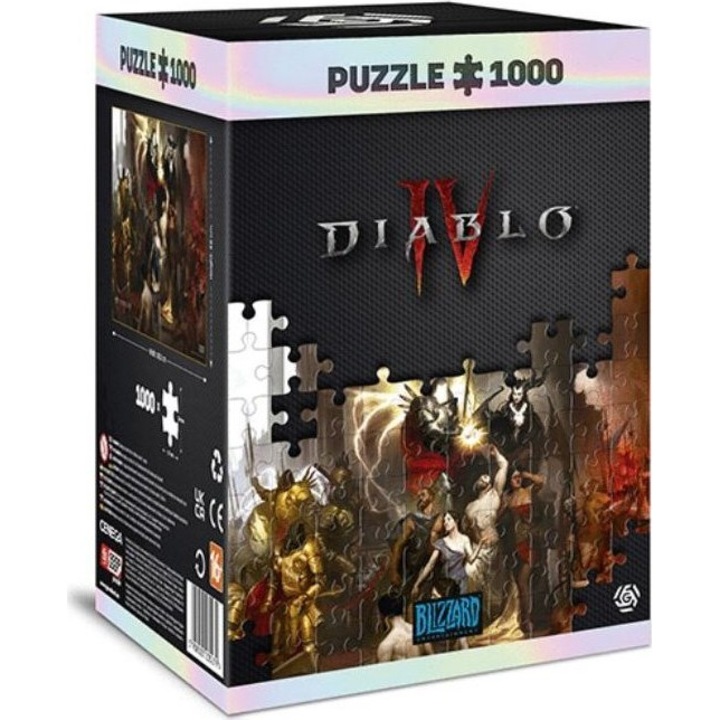 Puzzle Diablo IV - Birth of Nephalem, Good Loot, 1000 de piese, Multicolor