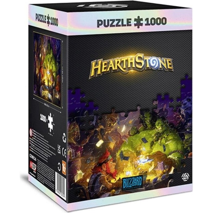 Пъзел Hearthstone: Heroes of Warcraft, Добра плячка, 1000 части, Многоцветен