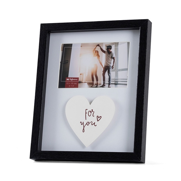 Rama foto lemn orizontala colectia Love, 10x15cm model 783, Hofmann