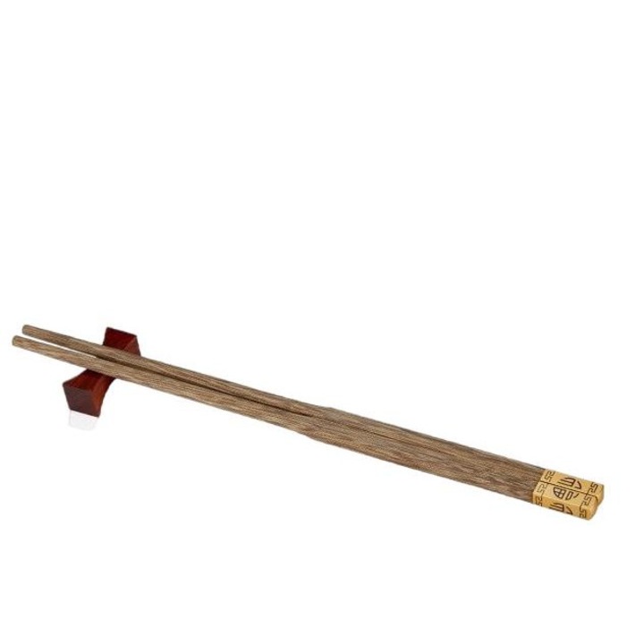 Set elegant 2 chopsticks, MilaSuu, Bambus, Maro/Auriu