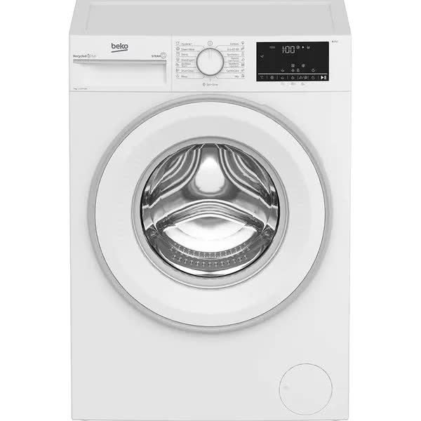 Masina de Spalat Rufe Frontala BEKO B3WFU6723W, SteamCure, 7 kg, 1200 rpm, Clasa D, Alb