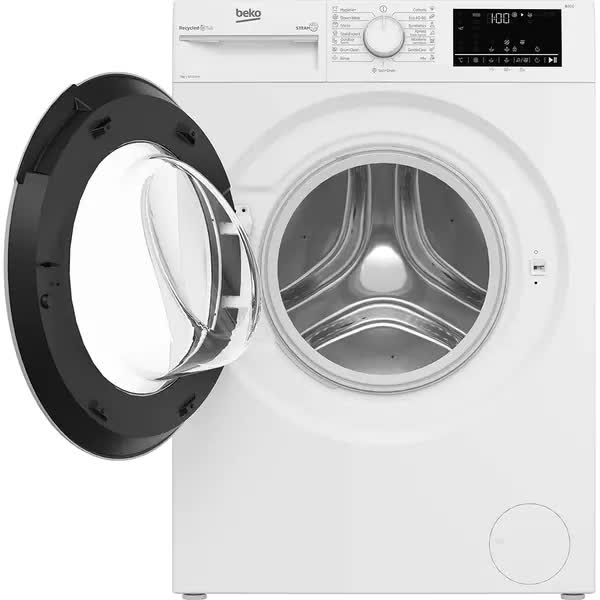 Masina de Spalat Rufe Frontala BEKO B3WFU6723W, SteamCure, 7 kg, 1200 rpm, Clasa D, Alb