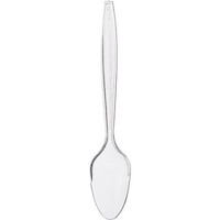 Set Lingurite reutilizabile Oti 50 bucati transparente