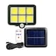 Lampa Solara De Exterior Cu Senzor De Miscare, Telecomanda, Brate Reglabile, 6 Led COB