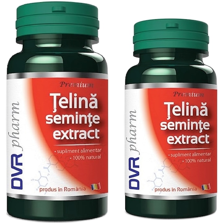 Csomag Zellermag kivonat, 2 palack, 90 cps, DVR Pharm