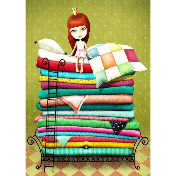 Пъзел Princess Pea Puzzle, ENJOY, 1000 части, Многоцветен