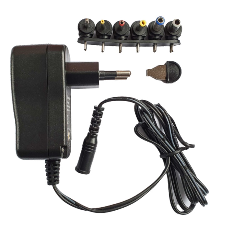 Sursa de alimentare, eSPe, 3-12 V, 2 A, 1 m, Negru