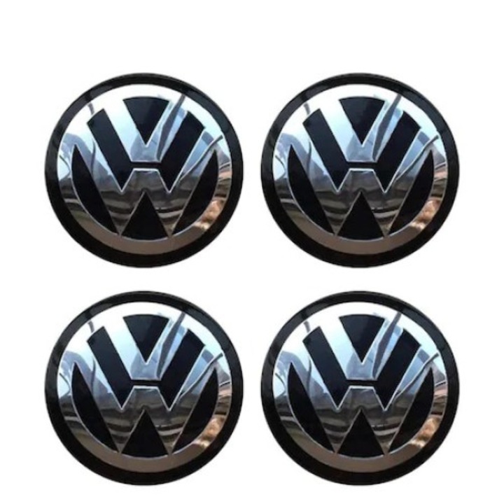 Set 4 capace janta Volkswagen 56 mm Passat, Golf, CC, Bora